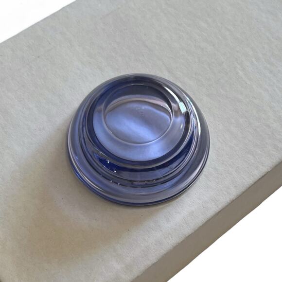 12 Pk 3" Round Blue Glass Tealight Candle Holders Romantic Lighting Party Favors - Picture 6 of 7